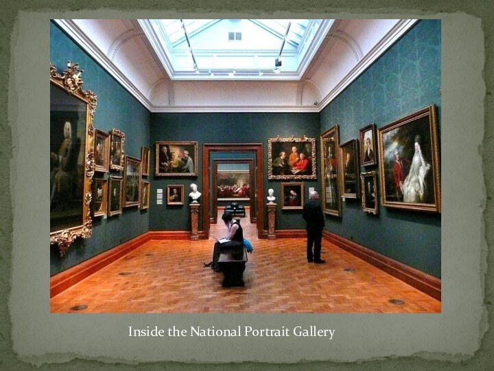 Inside the National Portrait Gallery