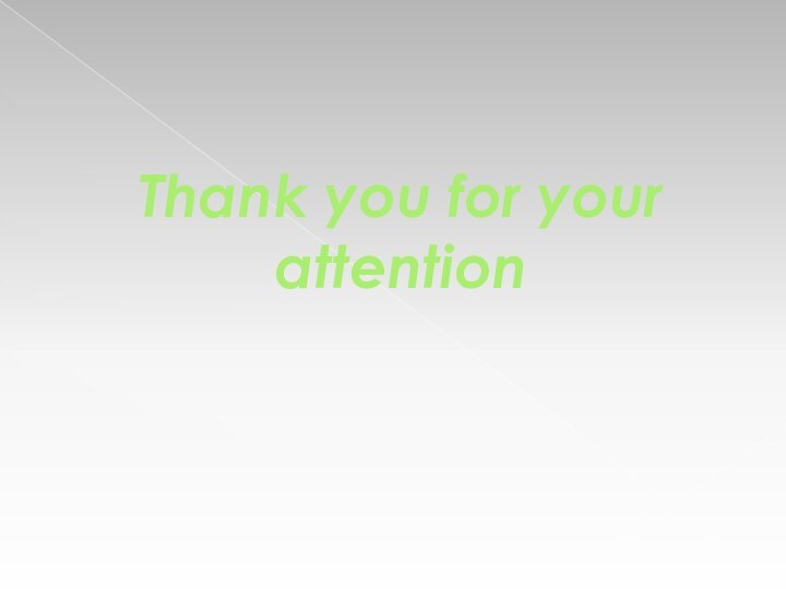 Thank you for your attention