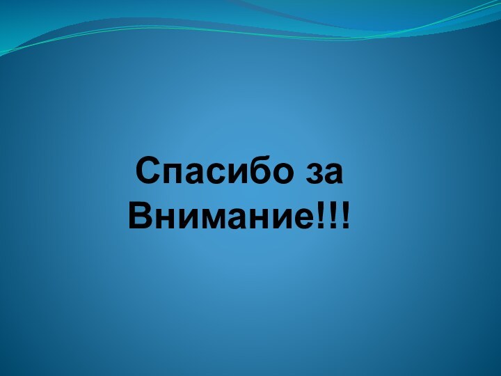 Спасибо заВнимание!!!