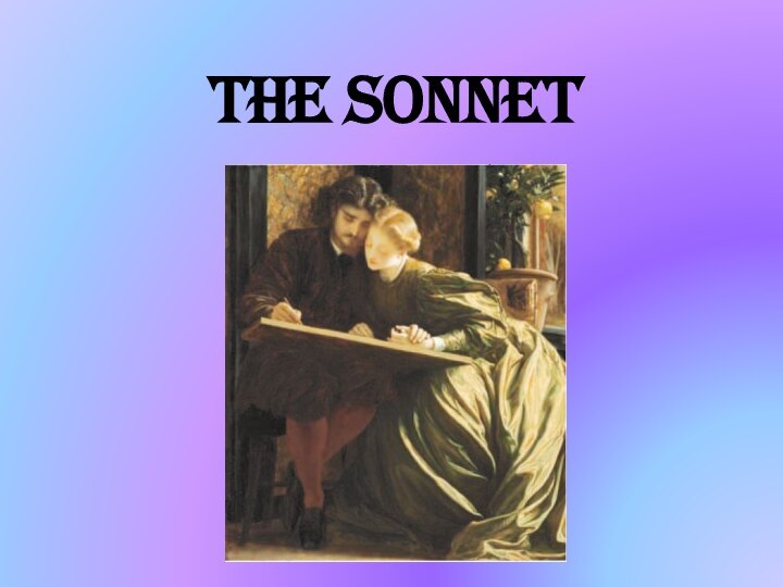 THE SONNET