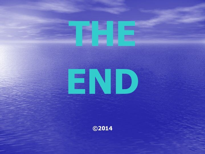 THEEND©2014