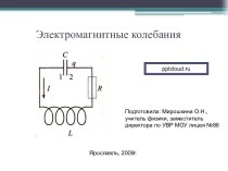 Электромагнитные колебания