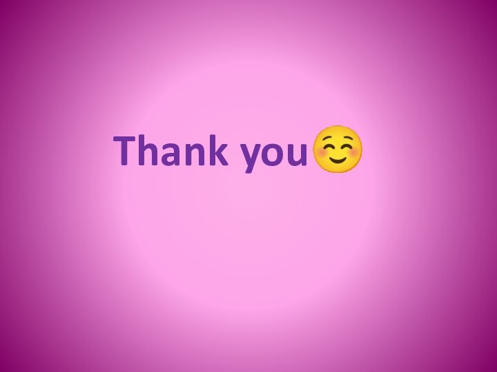 Thank you