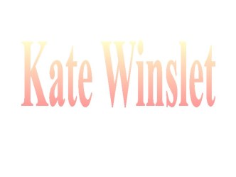 Kate Winslet