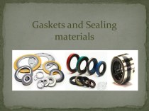 Gaskets and sealing materials