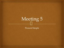 Meeting 5