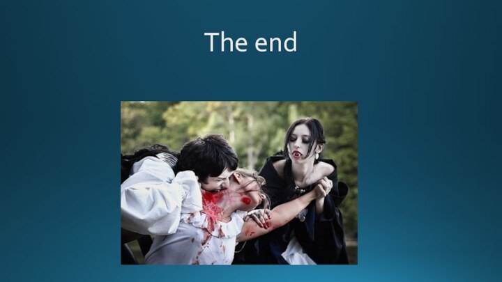 The end