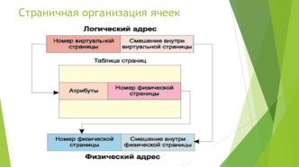 Страничная организация ячеек