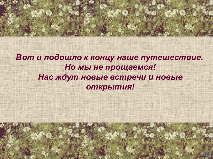 Вот и подошло к концу наше путешествие.  Но мы