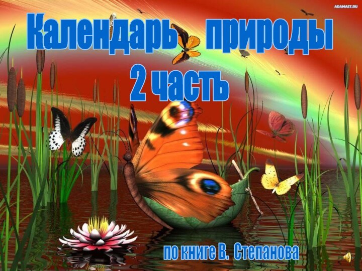 Календарь   природы2 частьпо книге В. Степанова