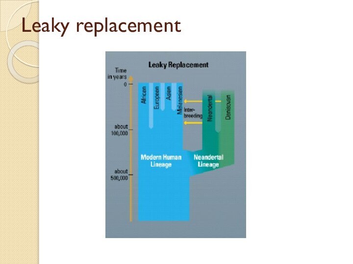 Leaky replacement