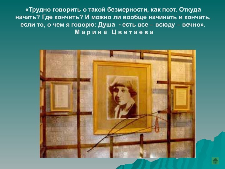 «Трудно говорить о такой безмерности, как поэт. Откуда начать? Где кончить? И