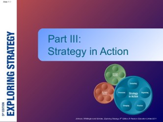 Part iii:strategy in action