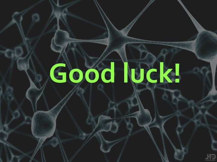 Good luck!