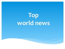 Top world news