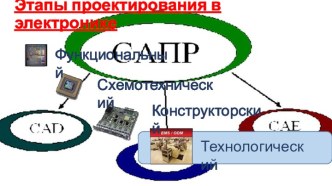 Этапы проектирования в электронике