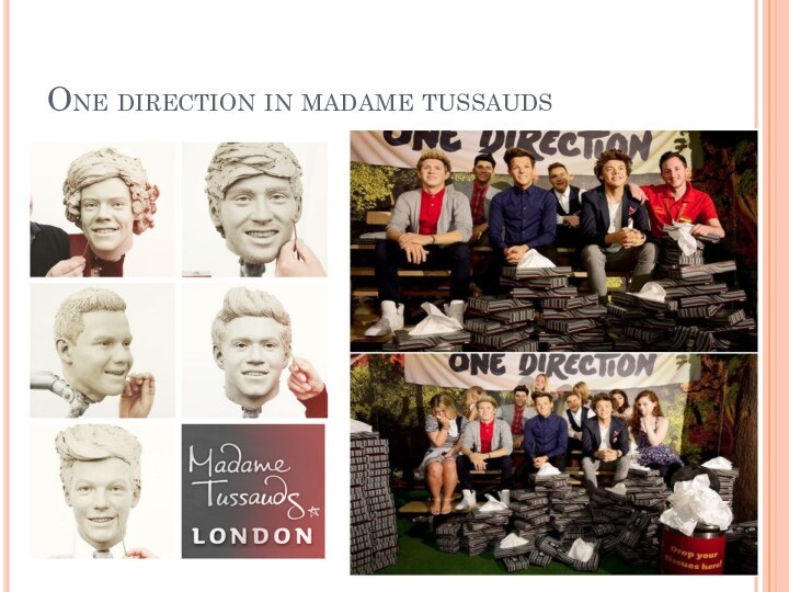 One direction in madame tussauds