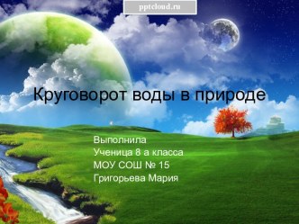 Круговорот воды в природе