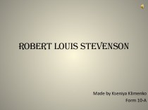 Robert Louis Stevenson