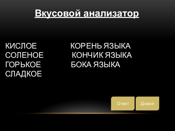 Кислое          Корень языка