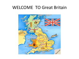 Welcome  to great britain