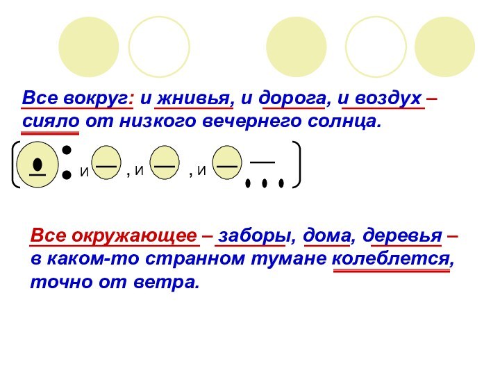 Все вокруг: и жнивья, и дорога, и воздух – сияло от низкого