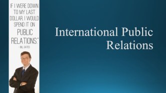 International public relations