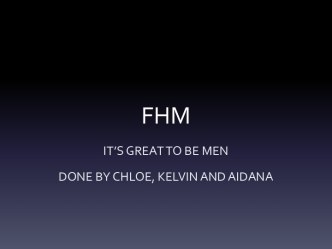 Fhm