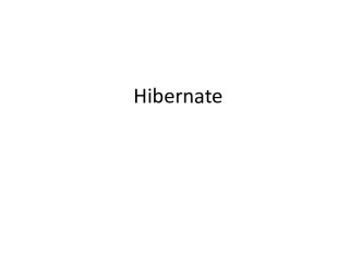 Hibernate