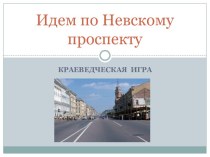 Идем по Невскому проспекту