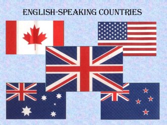 English speaking countries