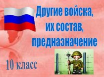 Другие войска, их состав, предназначение