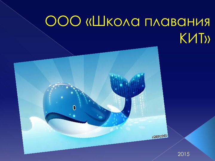 ООО «Школа плавания  КИТ» 2015