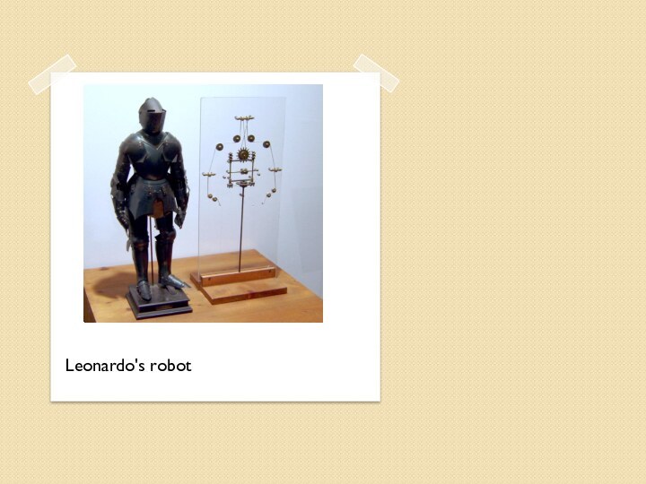 Leonardo's robot