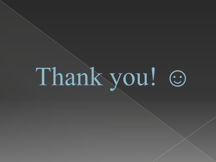 Thank you! 