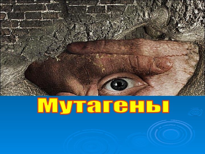 Мутагены