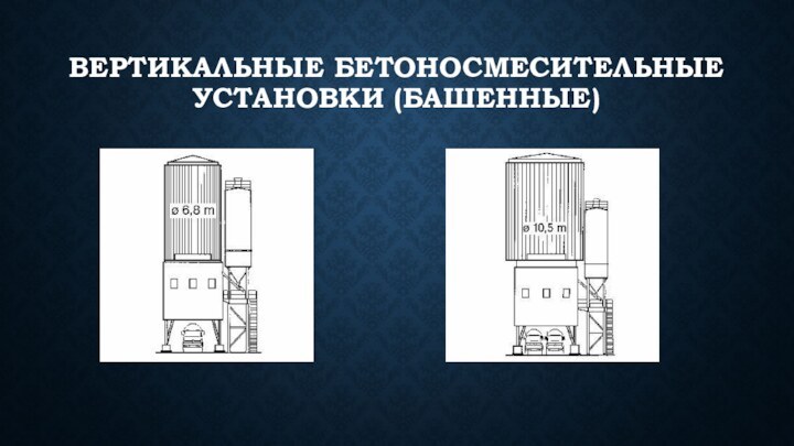 ВЕРТИКАЛЬНЫЕ БЕТОНОСМЕСИТЕЛЬНЫЕ УСТАНОВКИ (БАШЕННЫЕ)