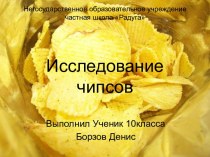 Исследование чипсов