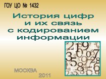 История цифр и их связь с кодированием информации