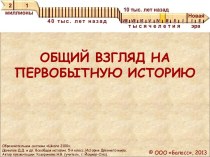 Общий взгляд на первобытную историю