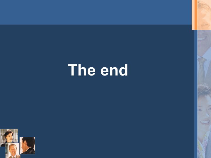 The end