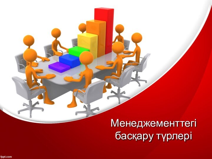 Менеджементтегі  басқару түрлері