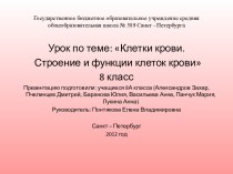 Клетки крови. Строение и функции клеток крови