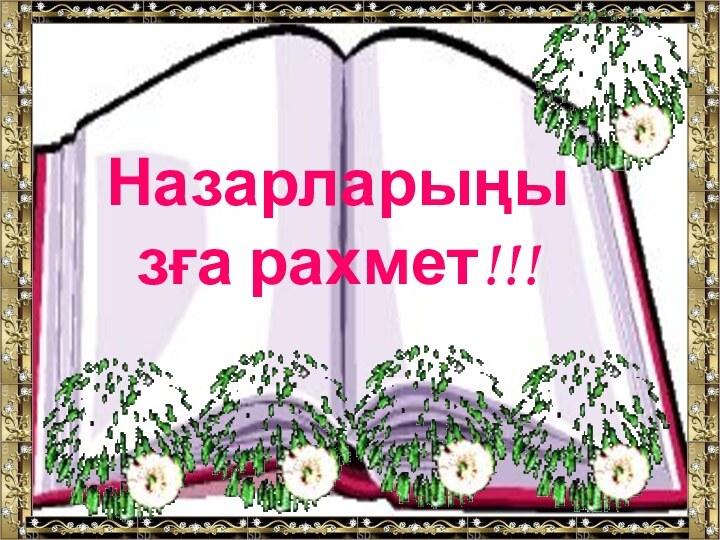 Назарларыңызға рахмет!!!