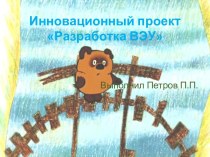 Инновационный проектРазработка ВЭУ