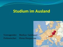 Studium im Ausland