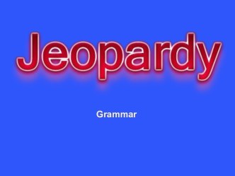 Jeopardy