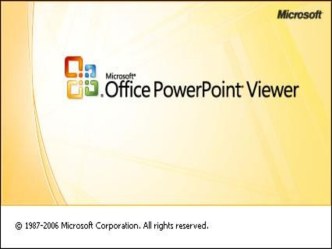 PowerPoint терезесіні. Microsoft PowerPoint программасы