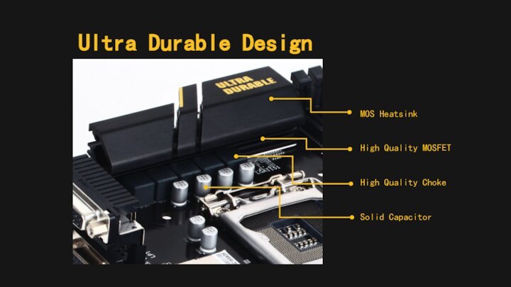 MOS HeatsinkHigh Quality MOSFETHigh Quality ChokeSolid CapacitorUltra Durable Design