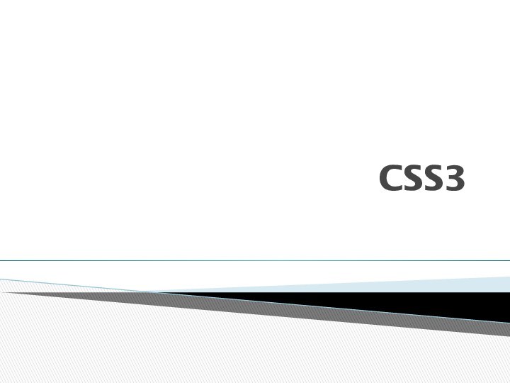 CSS3